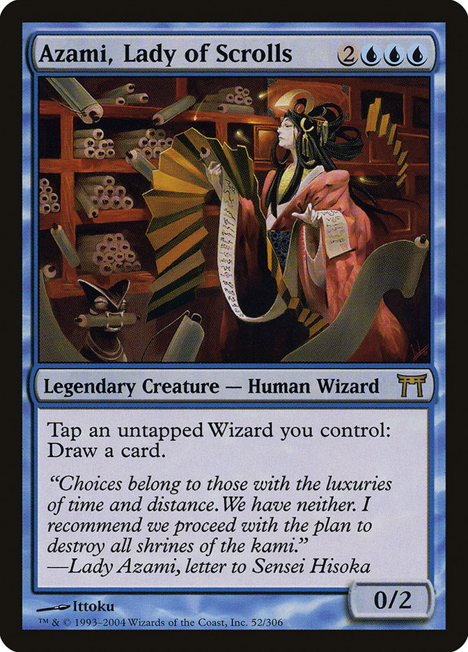 Azami, Lady of Scrolls [Champions of Kamigawa] Foil