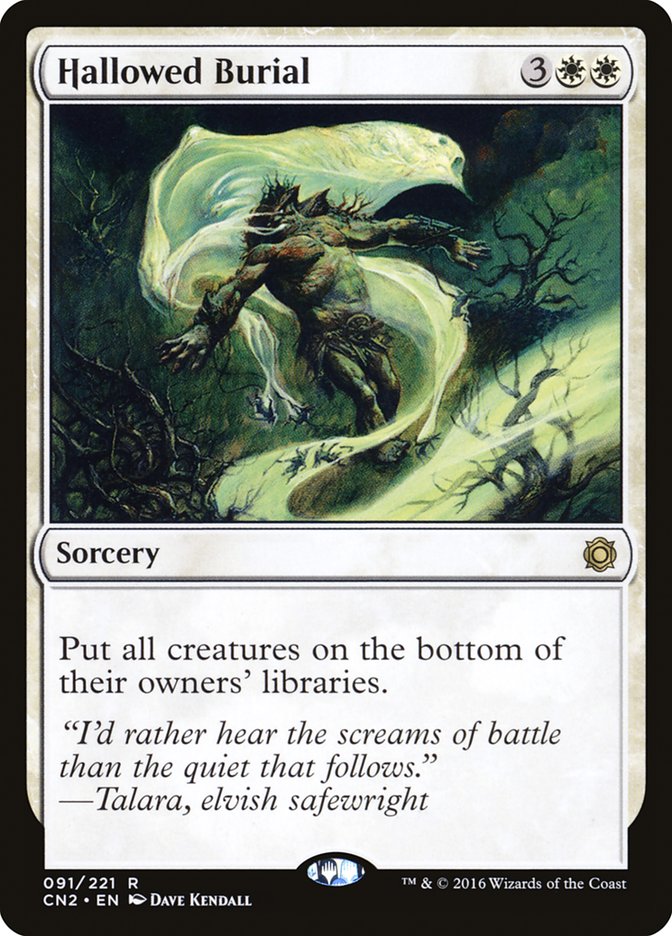 Hallowed Burial [Conspiracy: Take the Crown] Foil