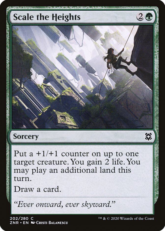 Scale the Heights [Zendikar Rising] Foil