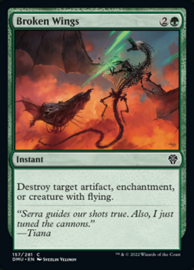 Broken Wings [Dominaria United] Foil