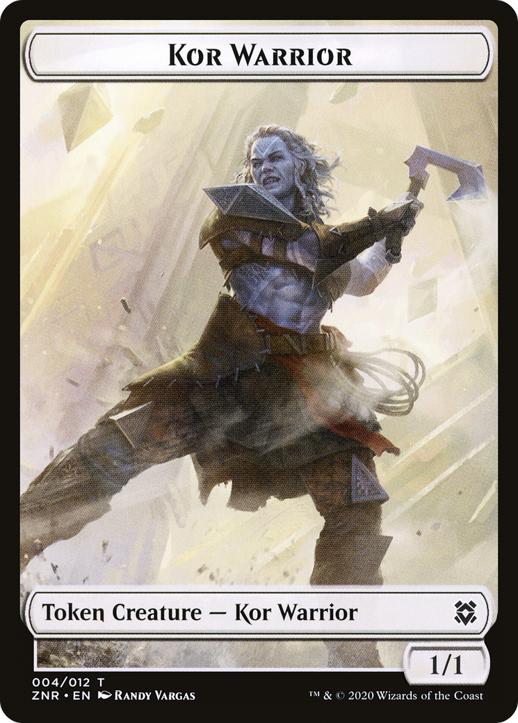 Kor Warrior  [Zendikar Rising Tokens]
