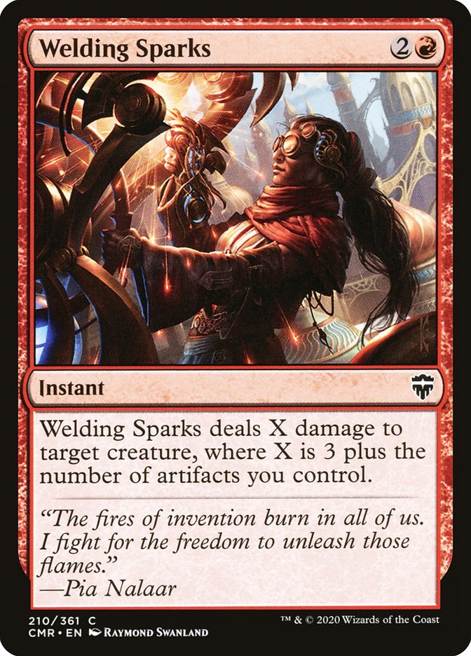 Welding Sparks [Commander Legends] Foil