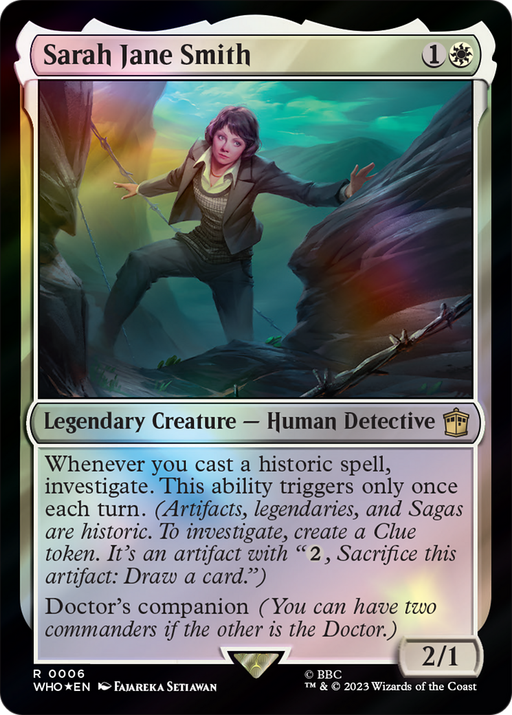 Sarah Jane Smith [Doctor Who] Foil