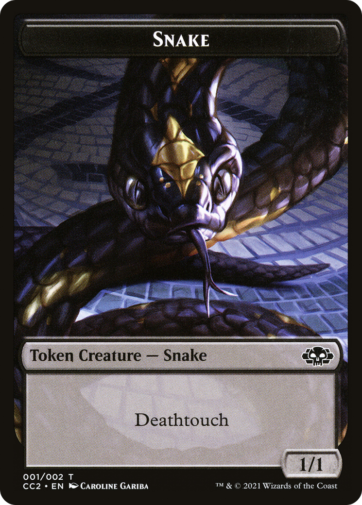 Snake // Zombie  [Commander Collection: Black]