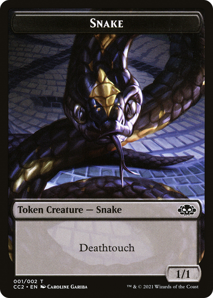 Snake // Zombie  [Commander Collection: Black]