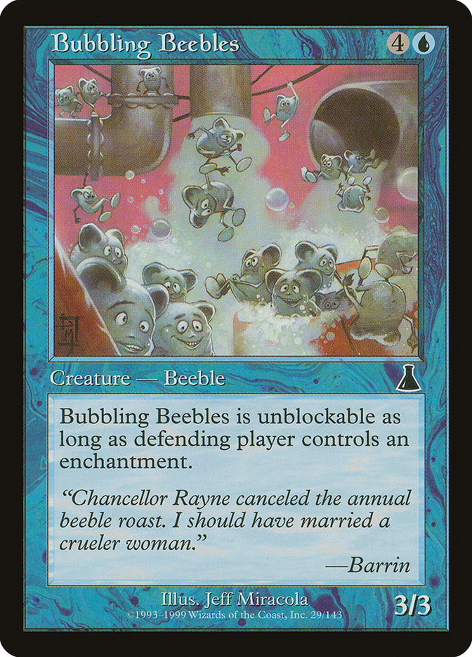 Bubbling Beebles [Urza's Destiny] Foil