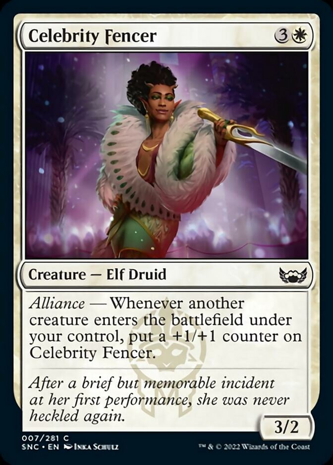 Celebrity Fencer [Streets of New Capenna] Foil