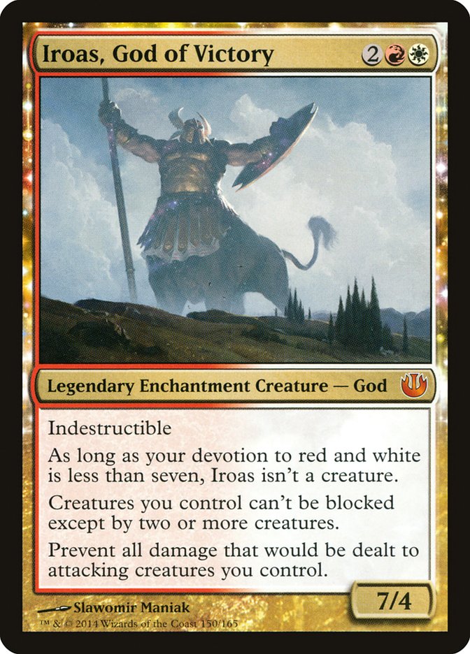 Iroas, God of Victory [Journey into Nyx] Foil