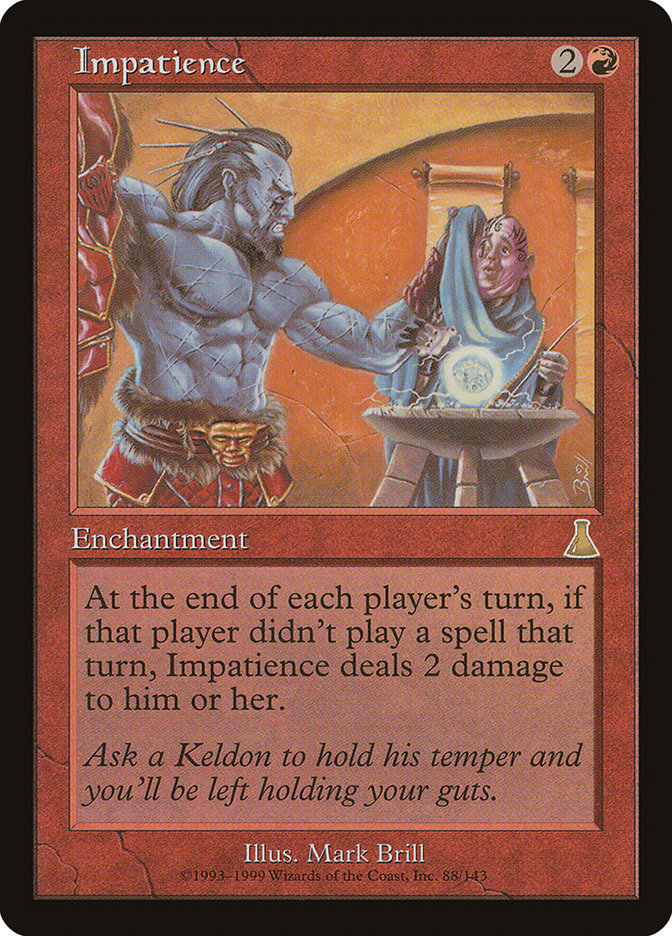 Impatience [Urza's Destiny] Foil
