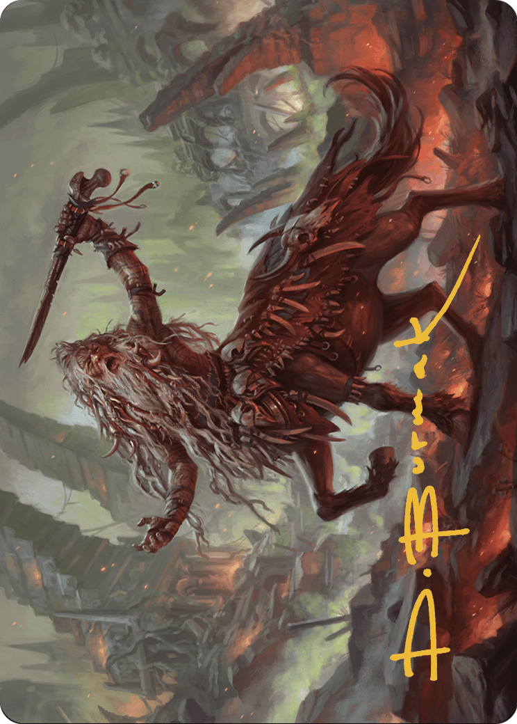 Yarus, Roar of the Old Gods // Yarus, Roar of the Old Gods  [Murders at Karlov Manor Art Series] (Borderless)