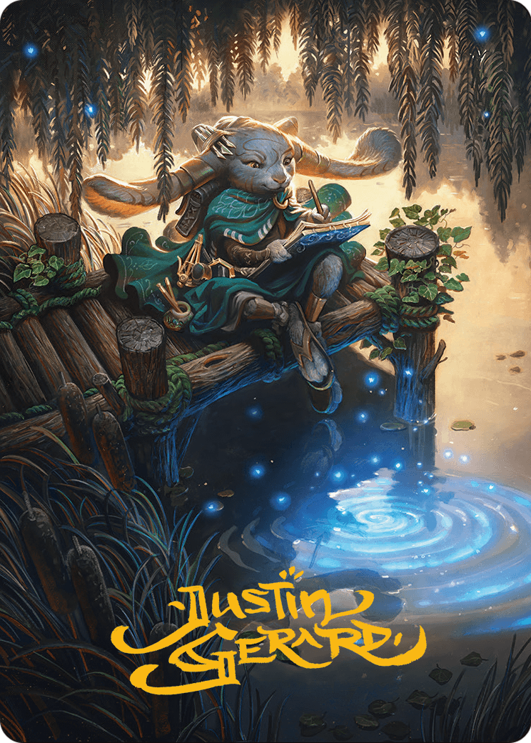 Tamiyo, Field Researcher // Tamiyo, Field Researcher  [Bloomburrow Art Series] (Borderless) Foil