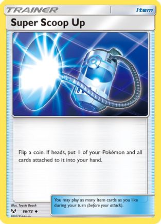 Super Scoop Up (66/73) [Sun & Moon: Shining Legends] Reverse Holofoil