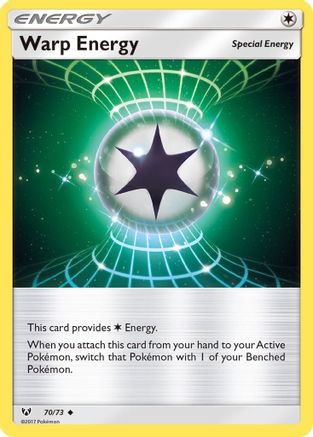 Warp Energy (70/73) [Sun & Moon: Shining Legends] Reverse Holofoil