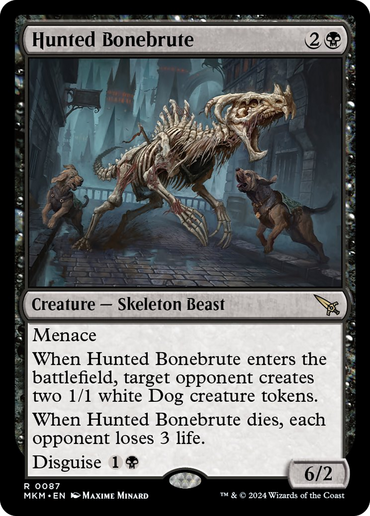 Hunted Bonebrute [Murders at Karlov Manor] Foil