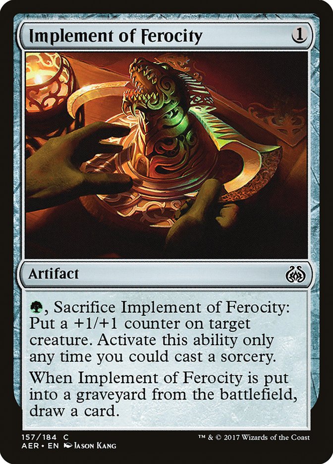 Implement of Ferocity [Aether Revolt] Foil