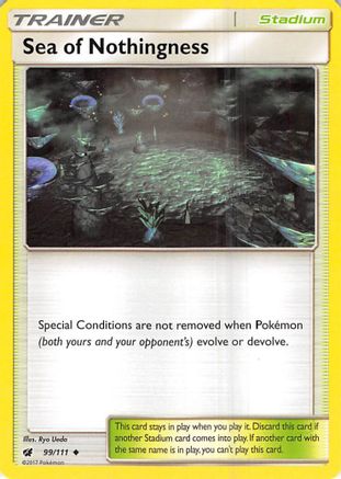 Sea of Nothingness (99/111) [Sun & Moon: Crimson Invasion] Reverse Holofoil