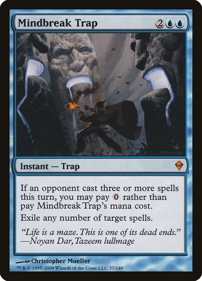 Mindbreak Trap [Zendikar] Foil