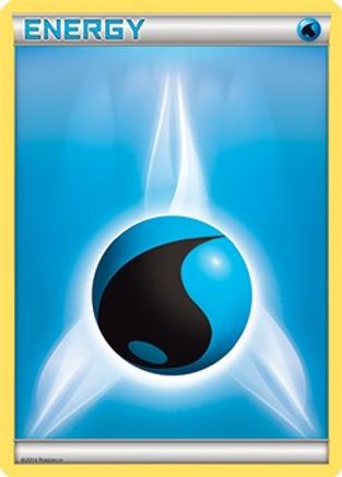 Water Energy (2011 Unnumbered) [League & Championship Cards] Holofoil