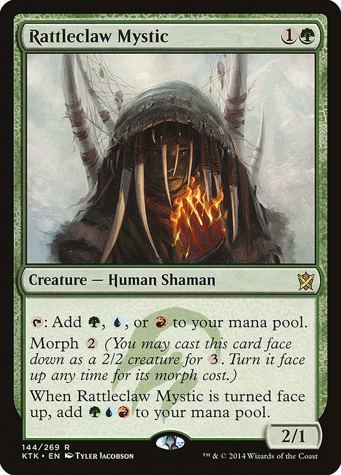 Rattleclaw Mystic [Khans of Tarkir] Foil
