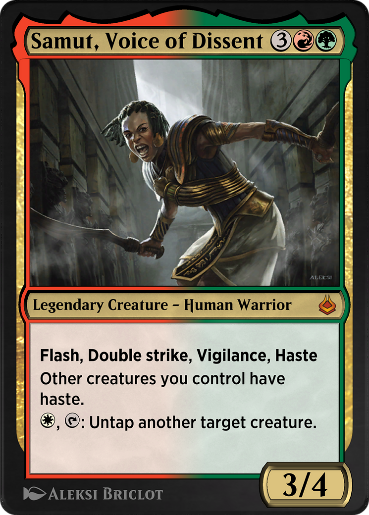 Samut, Voice of Dissent  [Amonkhet Remastered]
