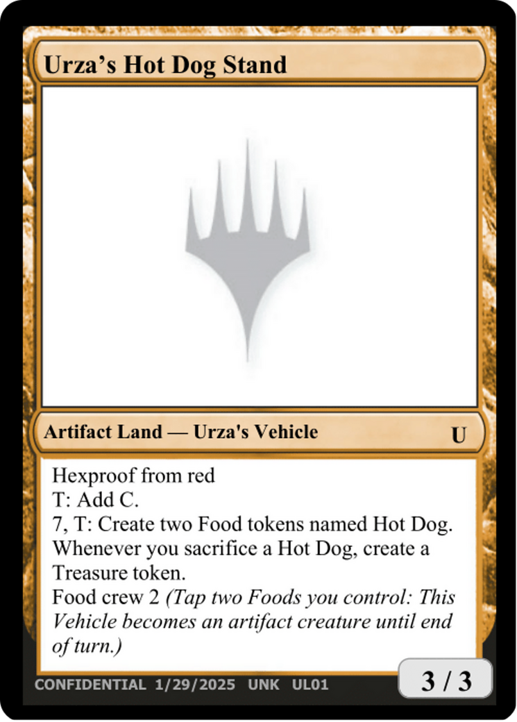 Urza's Hot Dog Stand  [Unknown Event]