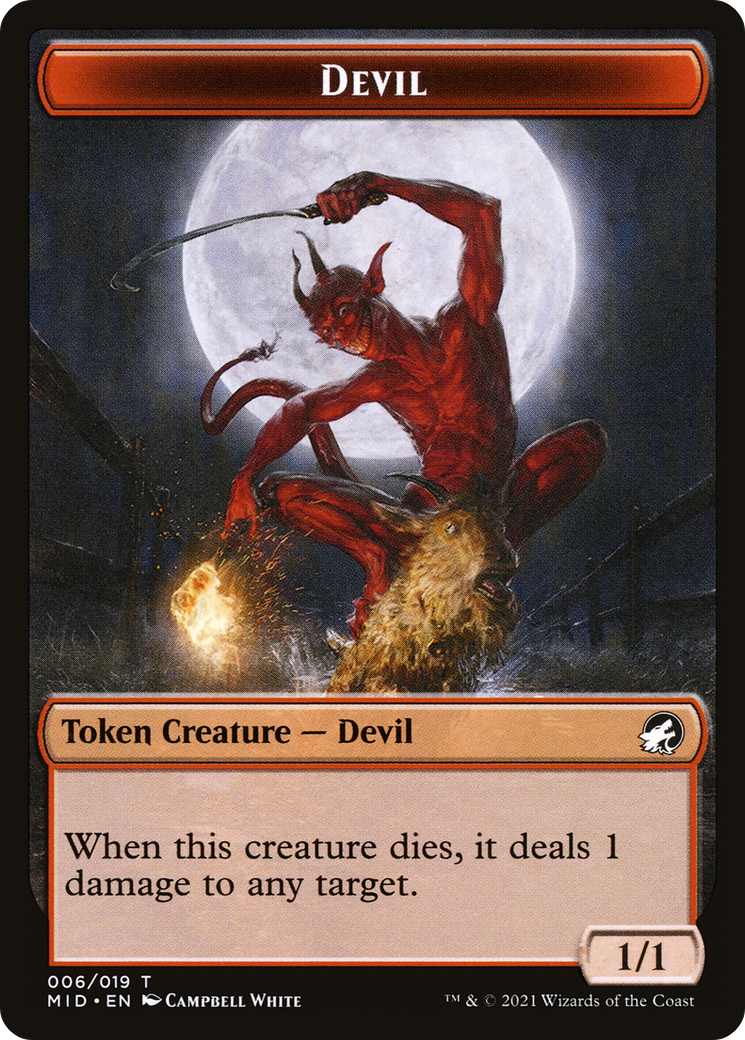 Devil  [Innistrad: Midnight Hunt Tokens]