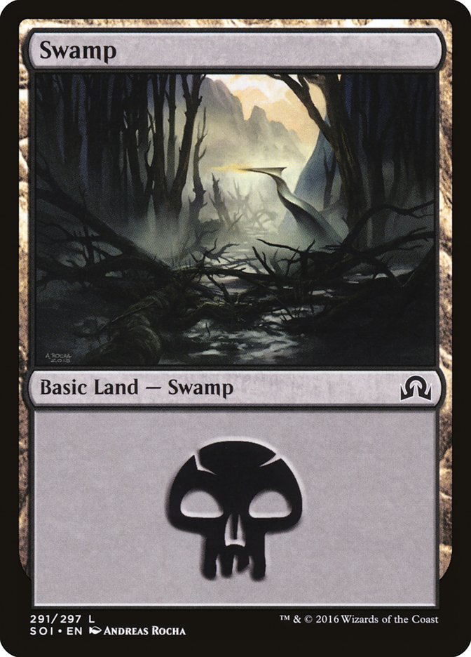 Swamp (291) [Shadows over Innistrad] Foil
