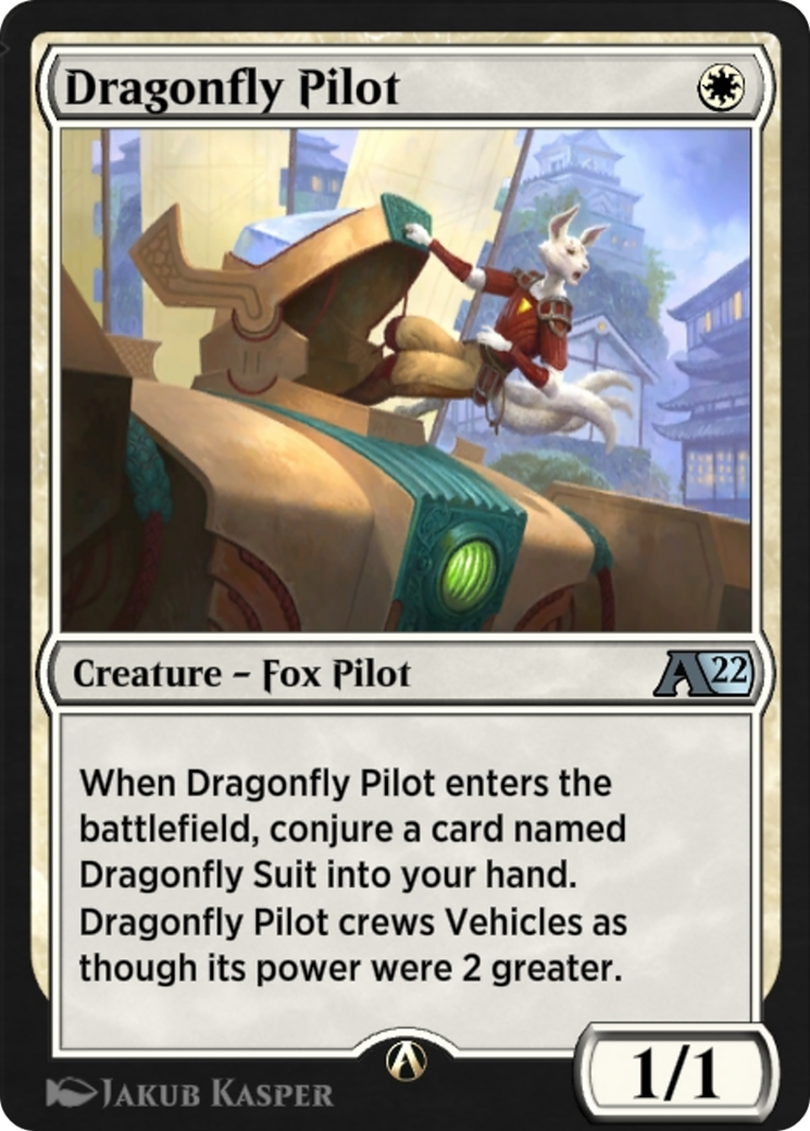 Dragonfly Pilot  [Alchemy: Kamigawa]