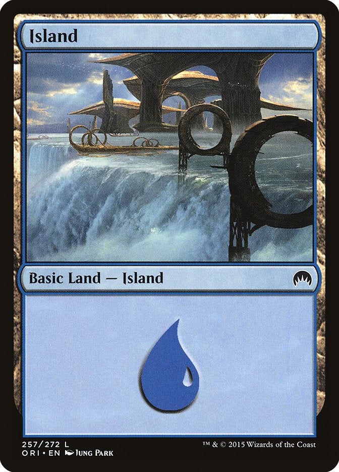 Island (257) [Magic Origins] Foil