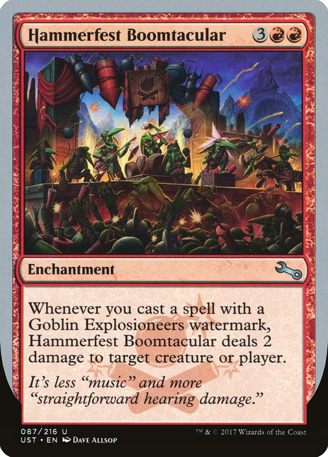 Hammerfest Boomtacular [Unstable] Foil