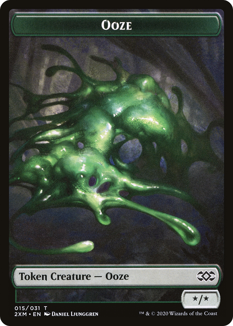 Ooze  [Double Masters Tokens] Foil