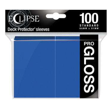 Ultra Pro: Eclipse Gloss Standard Sleeves 100 pack Pacific Blue