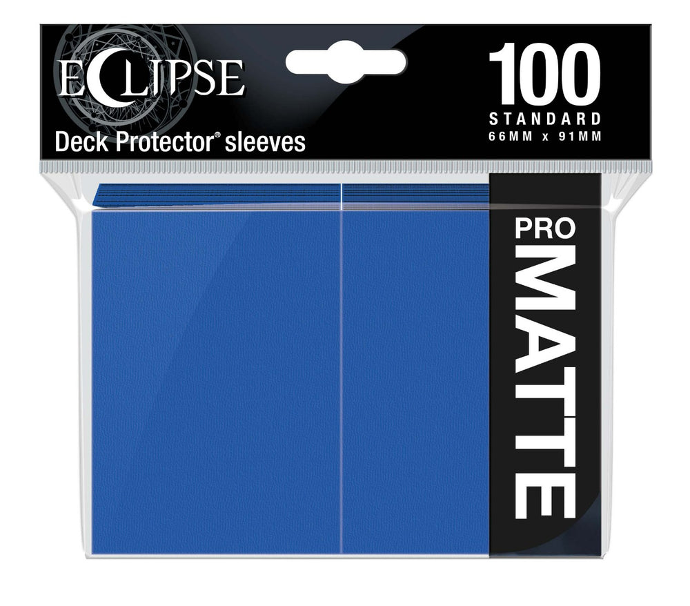 Ultra Pro: Eclipse Matte Standard Sleeves 100 pack Pacific Blue