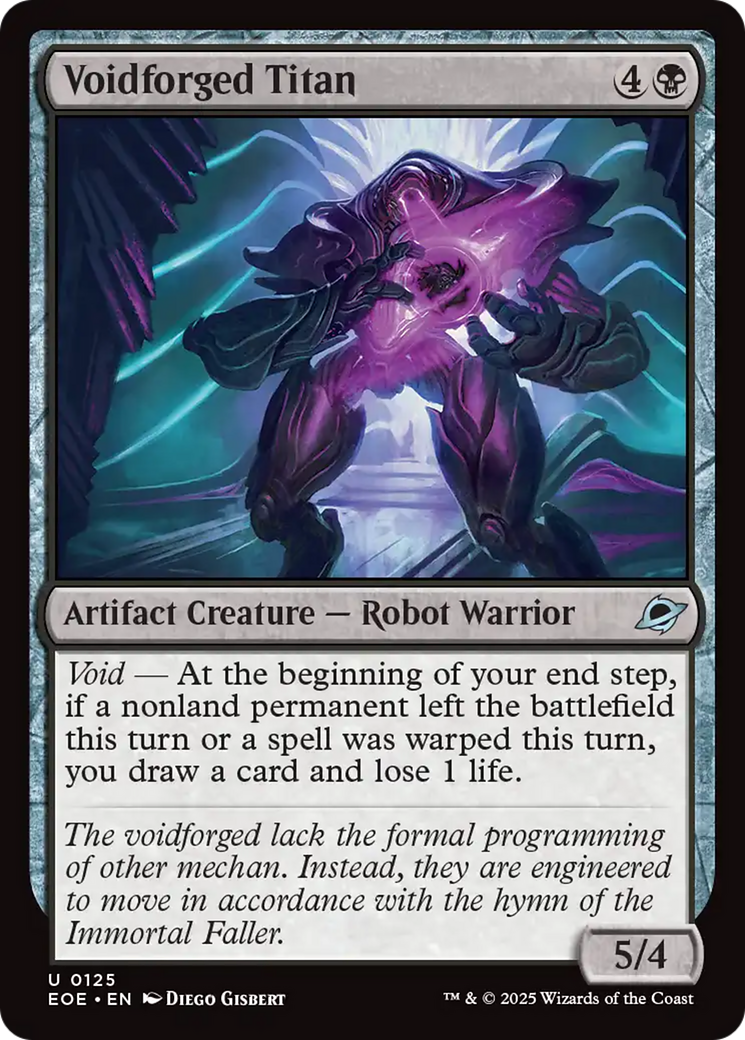 Voidforged Titan [Edge of Eternities] Foil