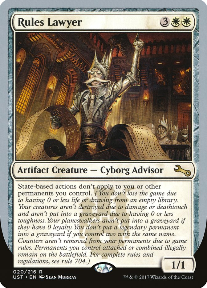 Rules Lawyer [Unstable] Foil