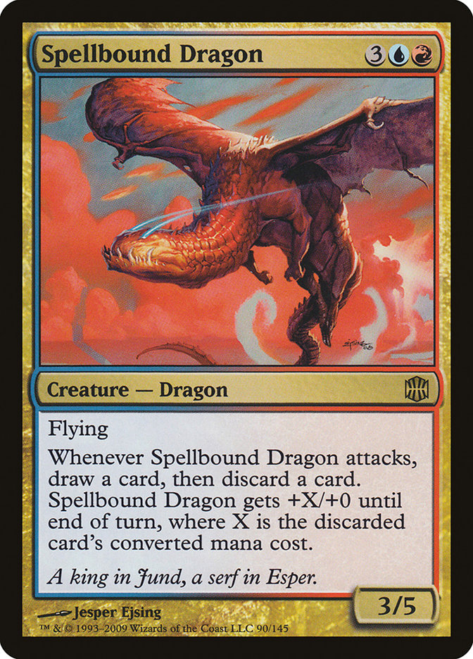 Spellbound Dragon [Alara Reborn] Foil
