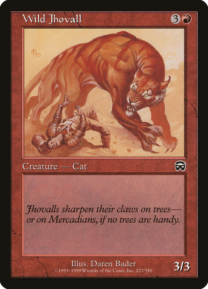 Wild Jhovall [Mercadian Masques] Foil