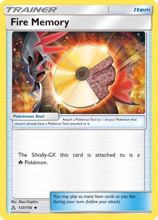 Fire Memory (123/156) [Sun & Moon: Ultra Prism] Reverse Holofoil