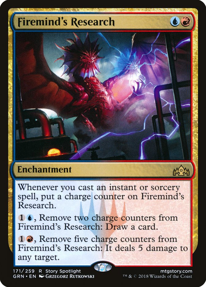Firemind's Research [Guilds of Ravnica] Foil