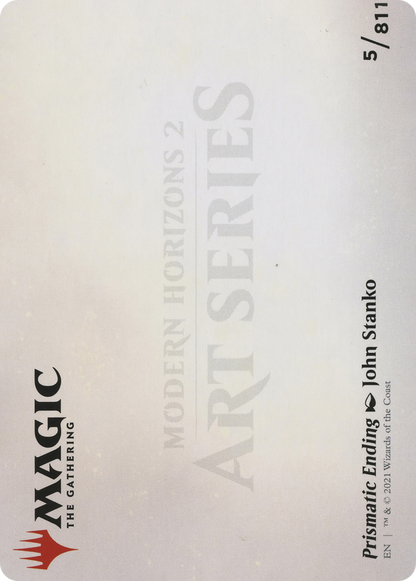 Prismatic Ending // Prismatic Ending  [Modern Horizons 2 Art Series] (Borderless) Foil