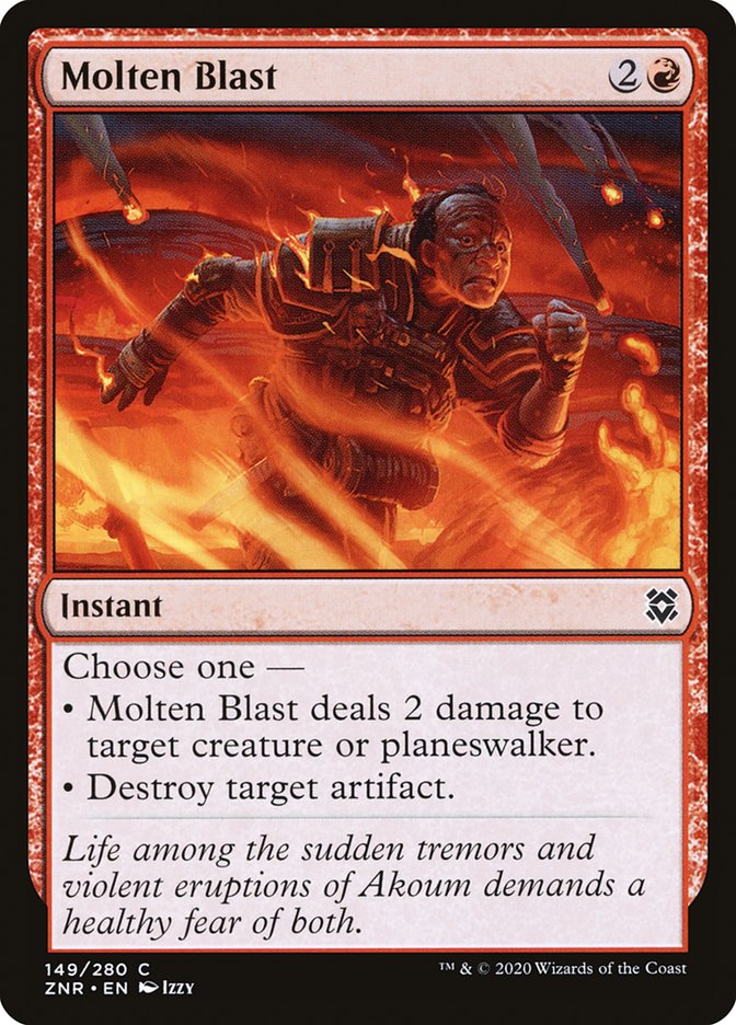 Molten Blast [Zendikar Rising] Foil