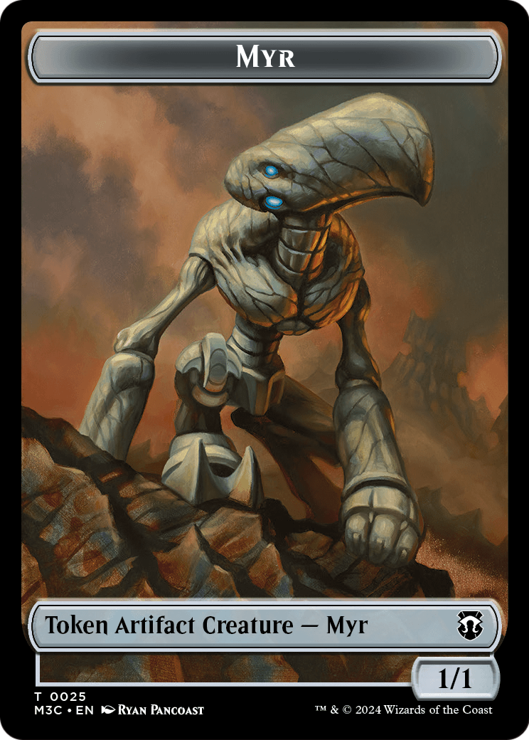 Myr  [Modern Horizons 3 Commander Tokens]