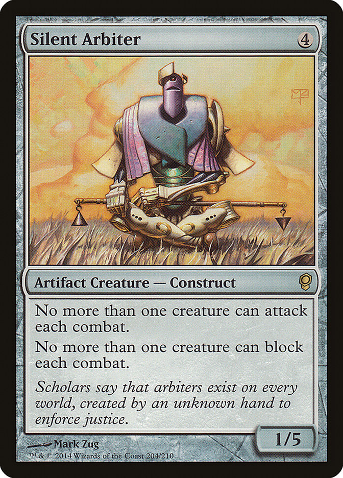 Silent Arbiter [Conspiracy] Foil