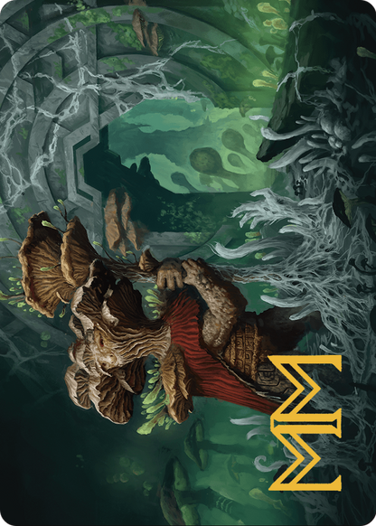 Tendril of the Mycotyrant // Tendril of the Mycotyrant  [The Lost Caverns of Ixalan Art Series] (Borderless)