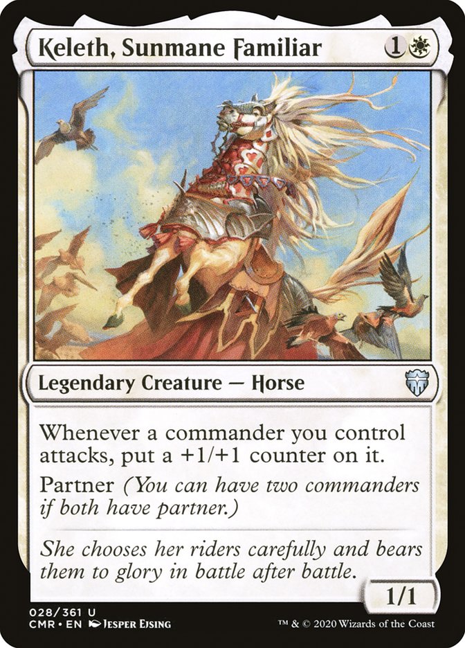 Keleth, Sunmane Familiar [Commander Legends] Foil