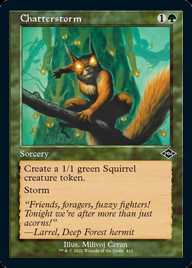 Chatterstorm (Retro) [Modern Horizons 2] Foil