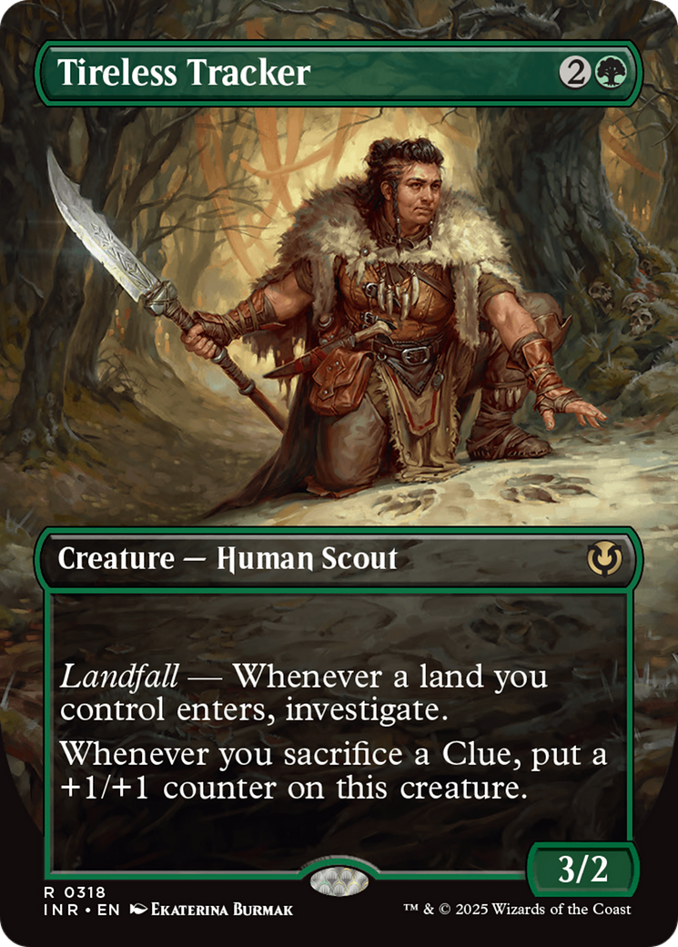 Tireless Tracker (Borderless) [Innistrad Remastered] Foil