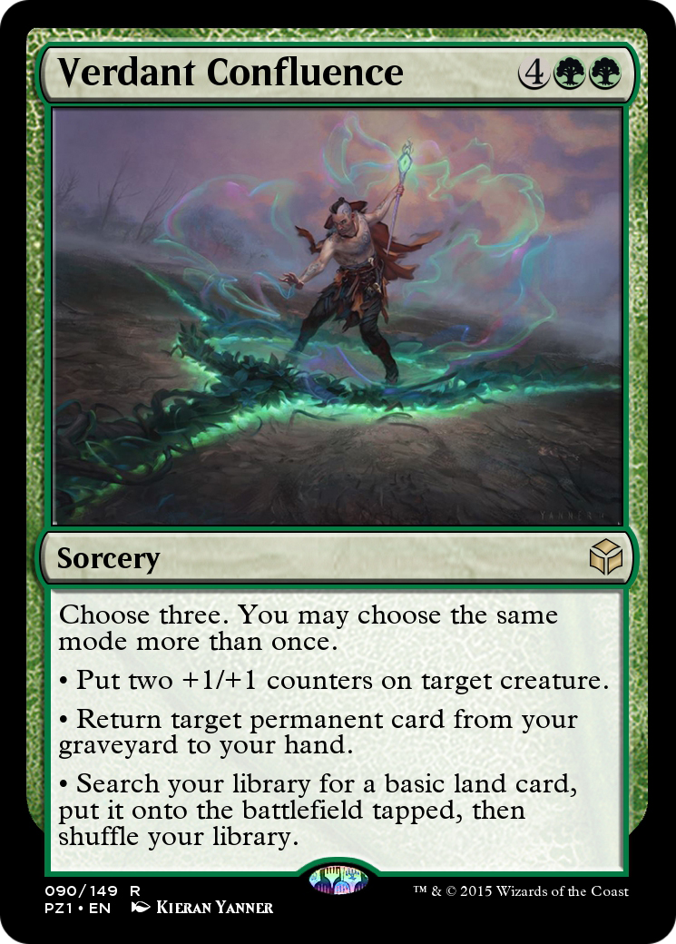 Verdant Confluence  [Legendary Cube Prize Pack] Foil