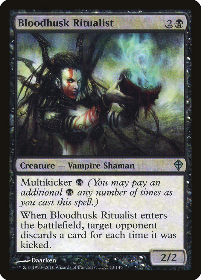 Bloodhusk Ritualist [Worldwake] Foil