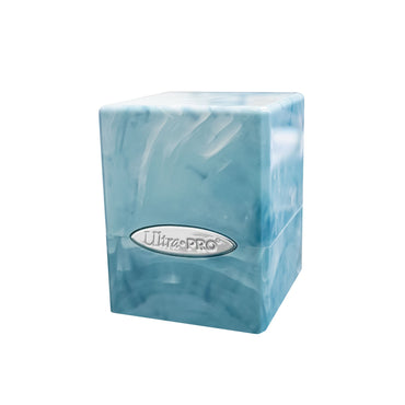 Ultra Pro: UP16354 Marble Satin Cube - Light Blue & White